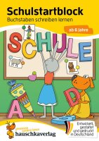 Schulstart-Block ab 6 Jahre – Buchstaben schreiben...