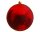 Weihnachstkugel Kunststoff glänzend 20cm rot