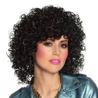 Perücke Club schwarz