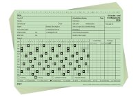 Urlaubs- und Fehltagekarte 2026