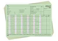 Urlaubs- und Fehltagekarte 2026 A5